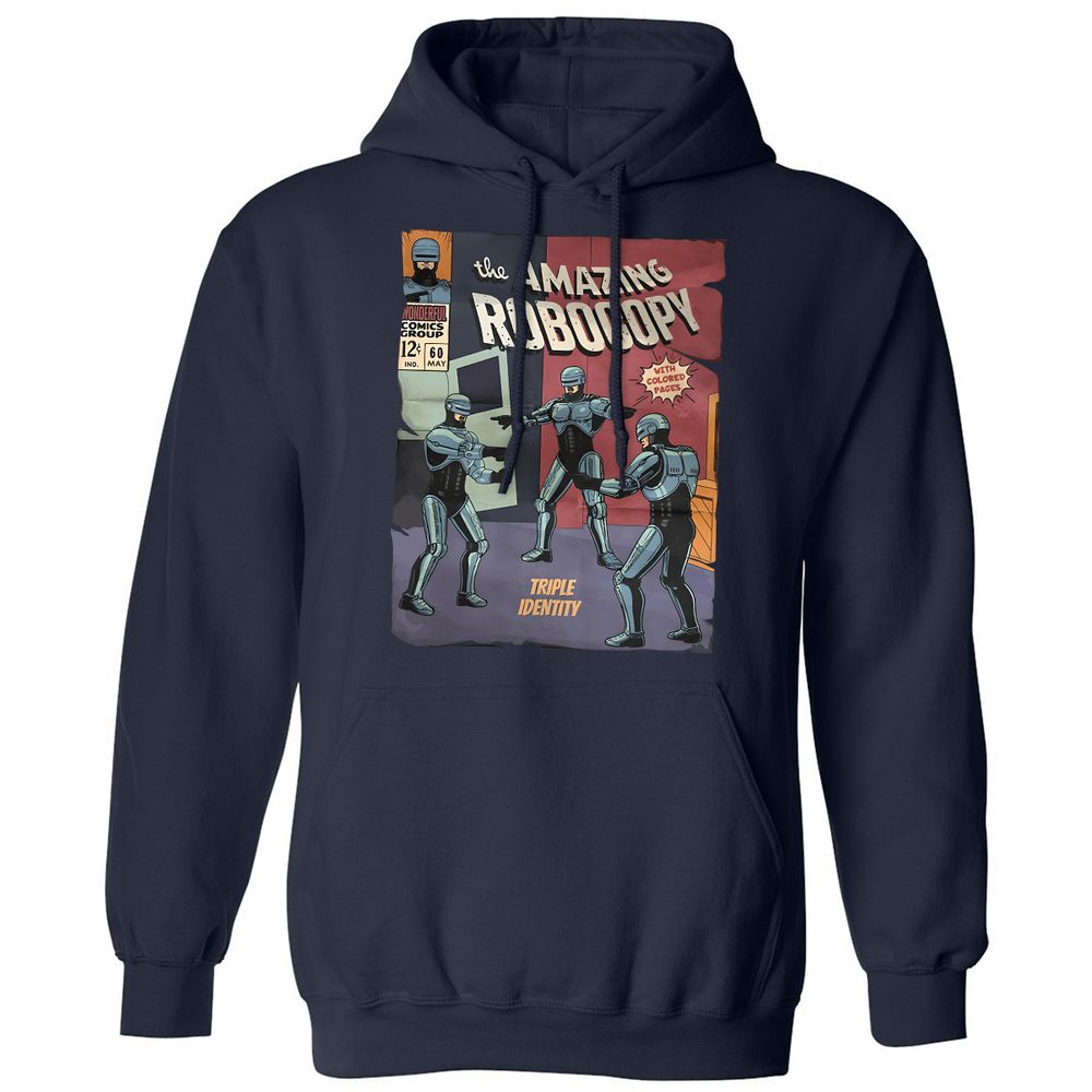 Classic Unisex Hoodie - QXF4KDHM - Navy - 2