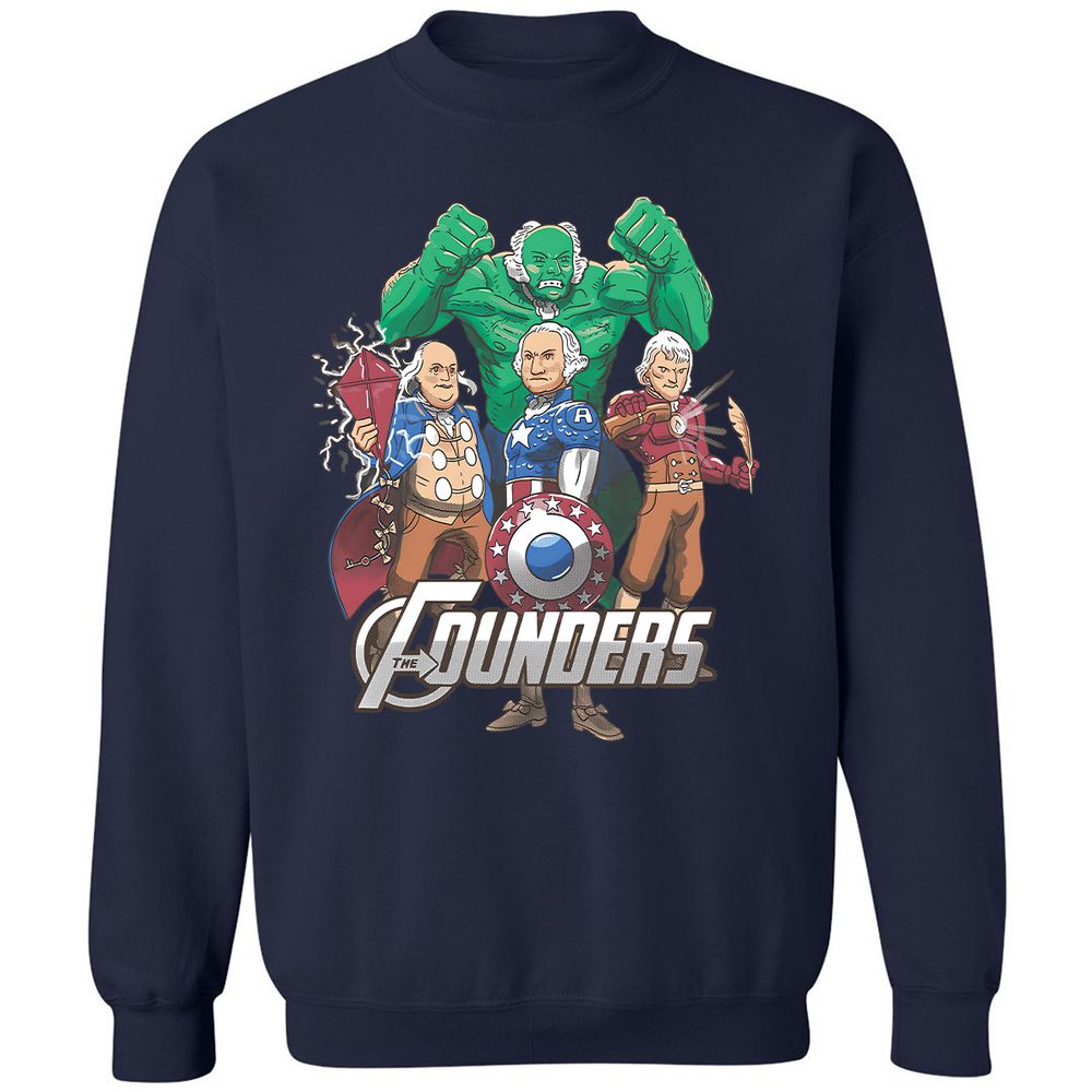 Classic Unisex Sweatshirt - LVU8V71Z - Navy - 2