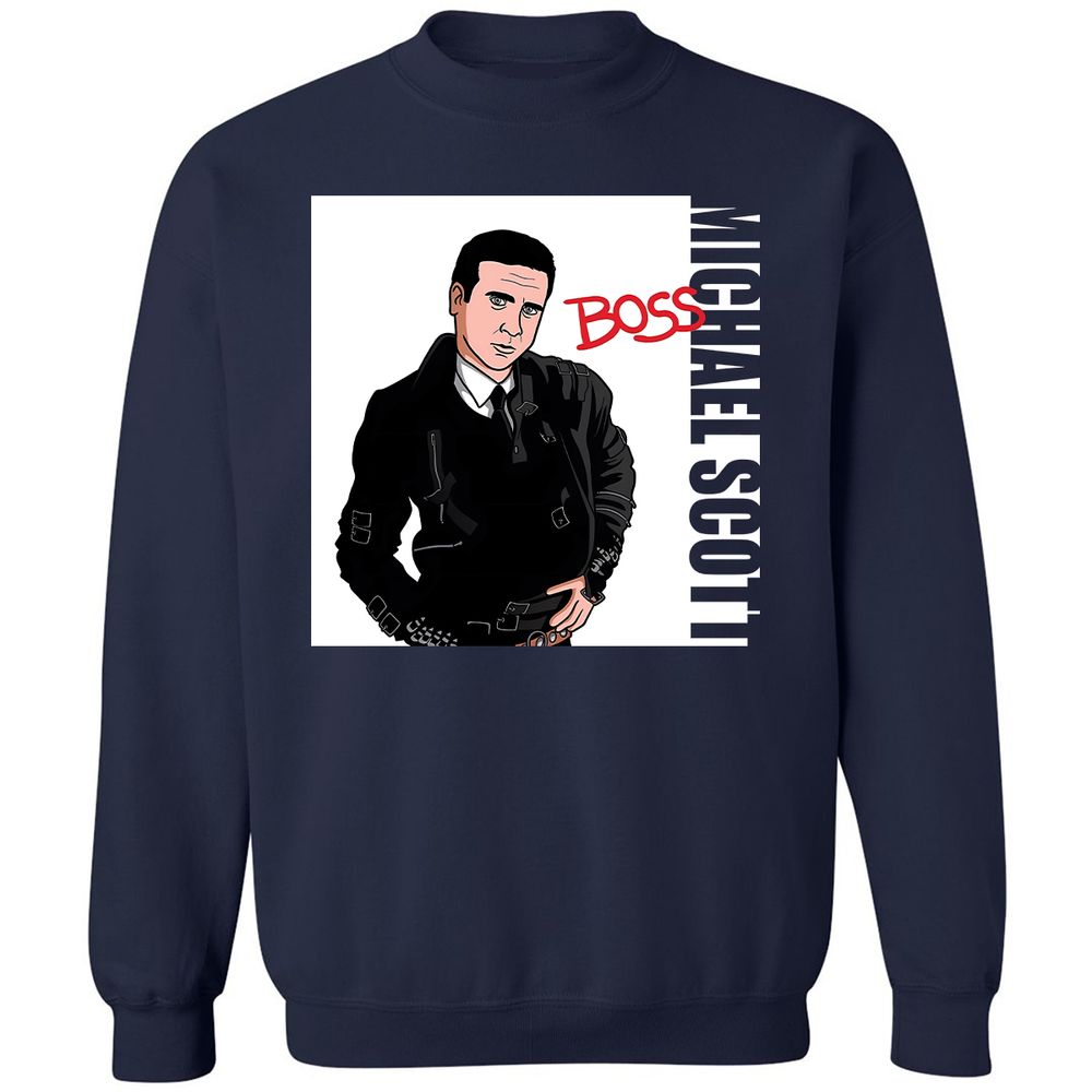 Classic Unisex Sweatshirt - 72J53YYM - Navy - 2