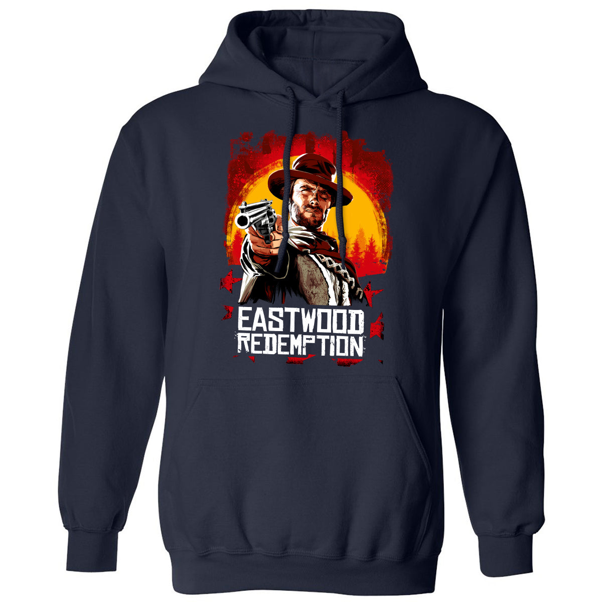 Classic Unisex Hoodie - JNJXSU3R - Navy - 2