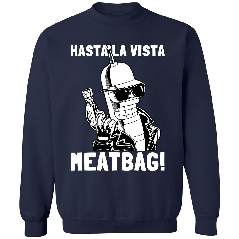 Classic Unisex Sweatshirt - B494LUX2 - Navy - 2