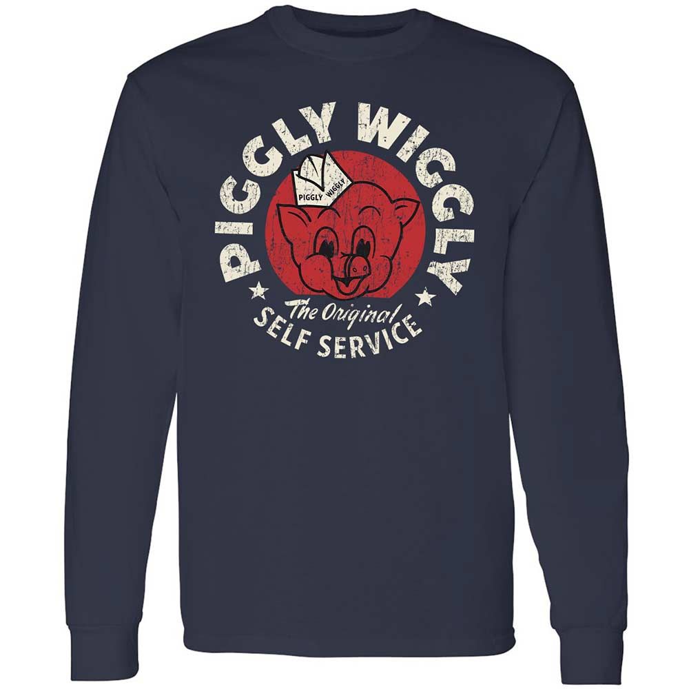 Long Sleeve T-Shirt - 3F1V3PX3 - Navy - 2