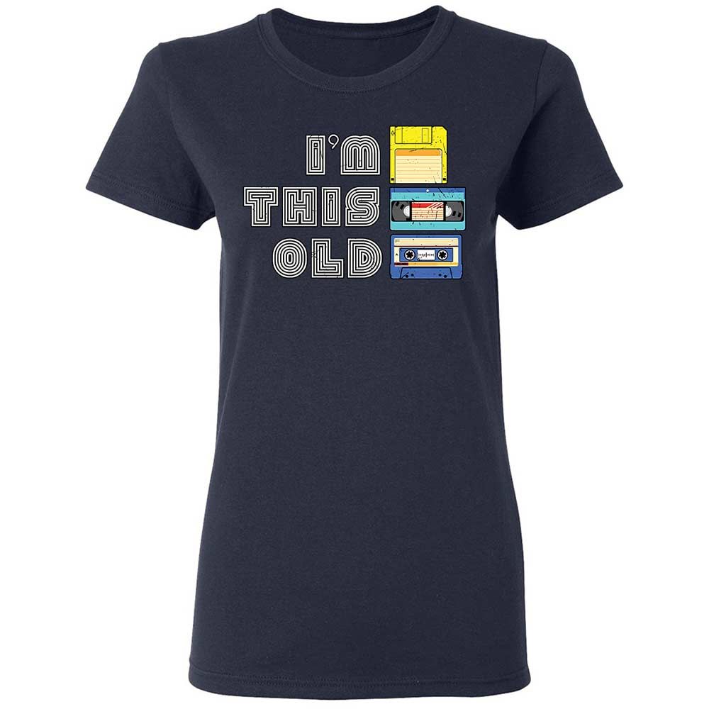 Women's T-Shirt - Black - Navy - 2