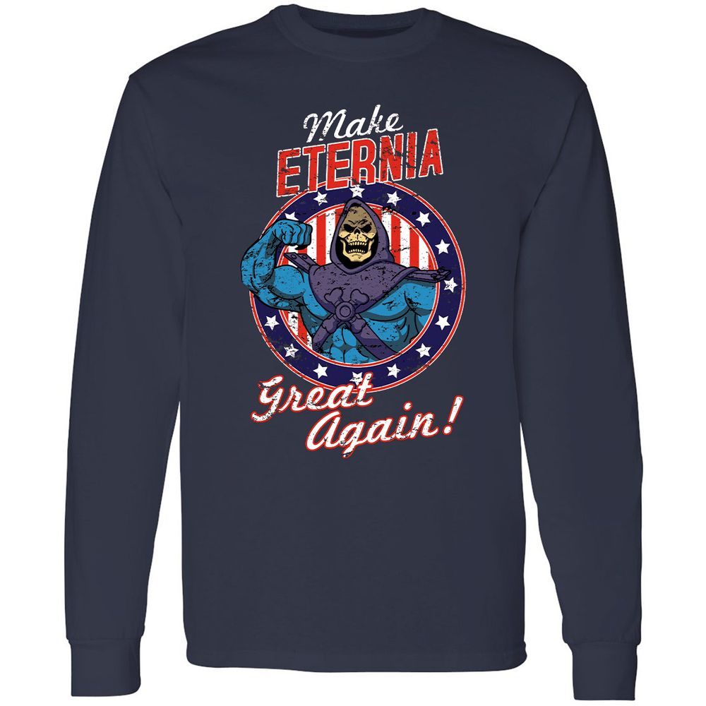 Long Sleeve T-Shirt - P4GGCA8E - Navy - 2