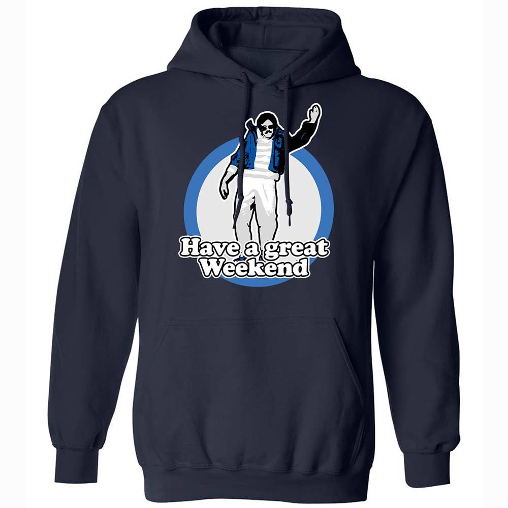Classic Unisex Hoodie - NUVRPW9F - Navy - 2