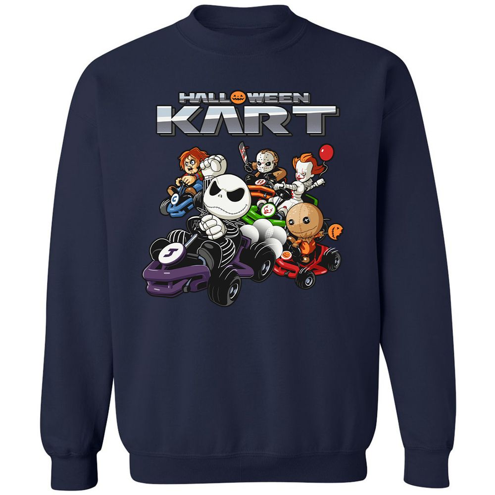 Classic Unisex Sweatshirt - PUQE1RML - Navy - 2