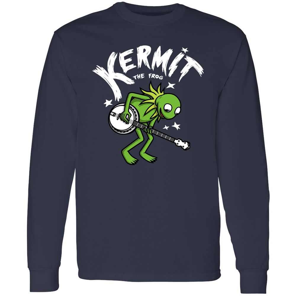 Long Sleeve T-Shirt - LP19PZZK - Navy - 2