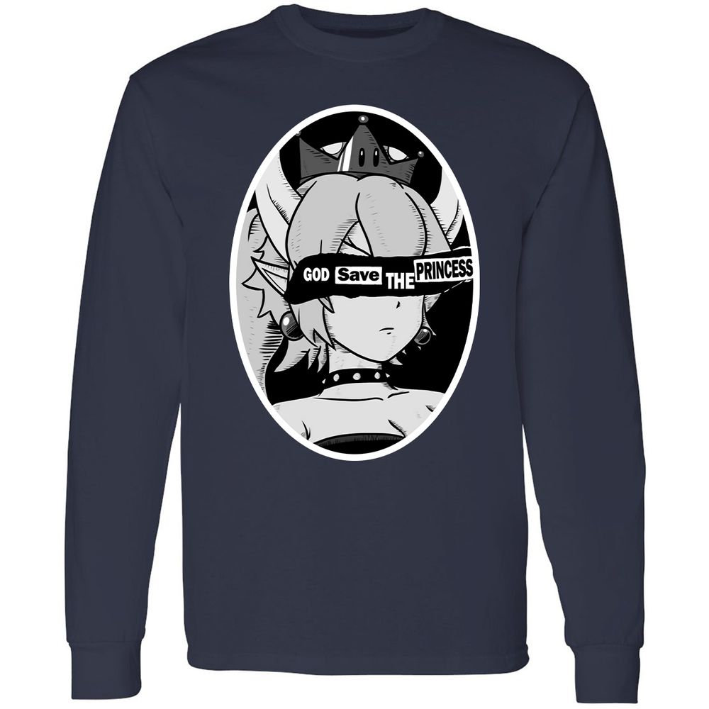 Long Sleeve T-Shirt - 3FB1G5YJ - Navy - 2