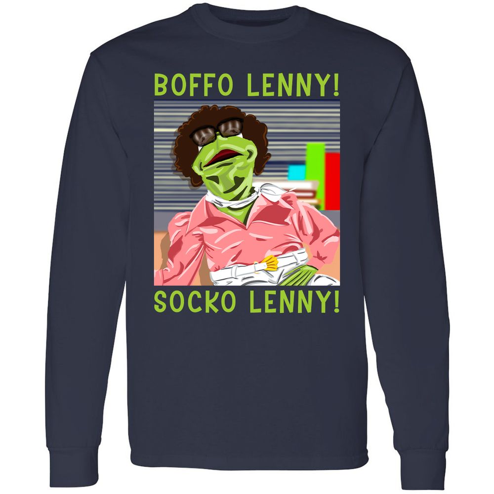 Long Sleeve T-Shirt - S4TMQM1T - Navy - 2