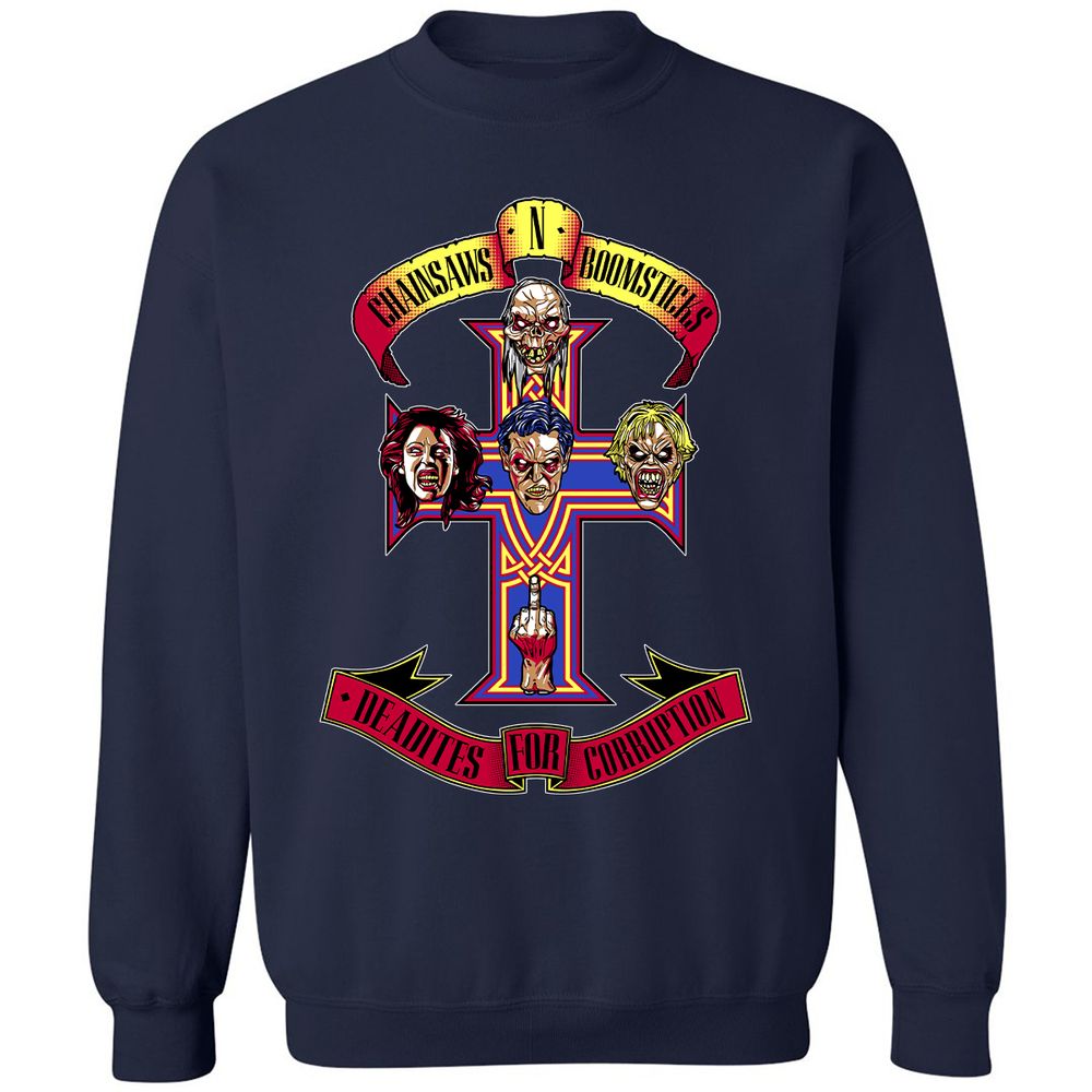 Classic Unisex Sweatshirt - C48Q8LDR - Navy - 2