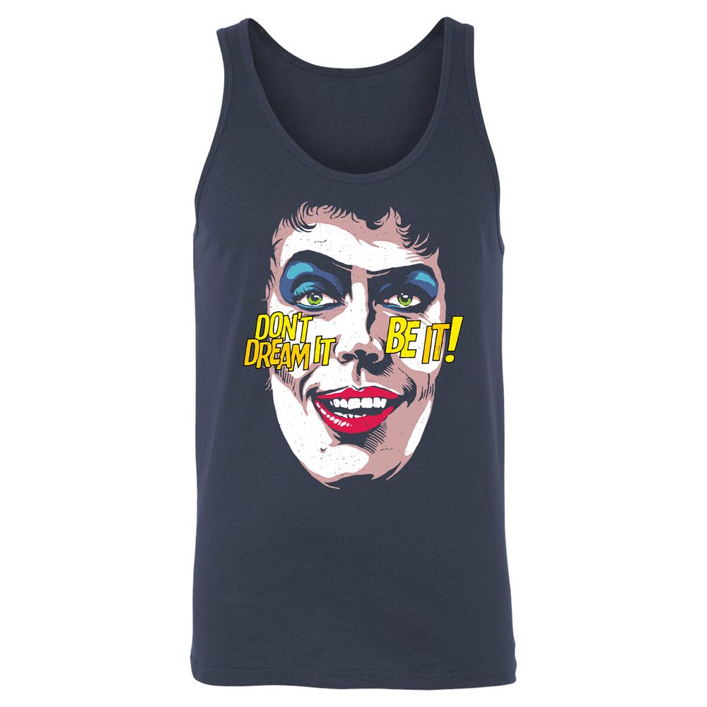 Unisex Jersey Tank - BVUUEZUH - Navy - 2