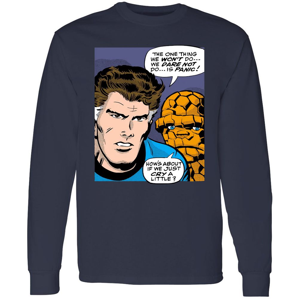 Long Sleeve T-Shirt - G1FV5QY9 - Navy - 2