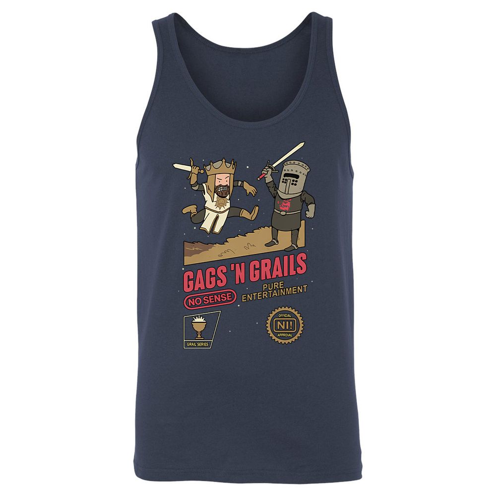 Unisex Jersey Tank - 8G68HNUN - Navy - 2