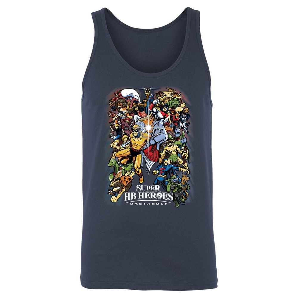 Unisex Jersey Tank - LHZZ48M9 - Navy - 2
