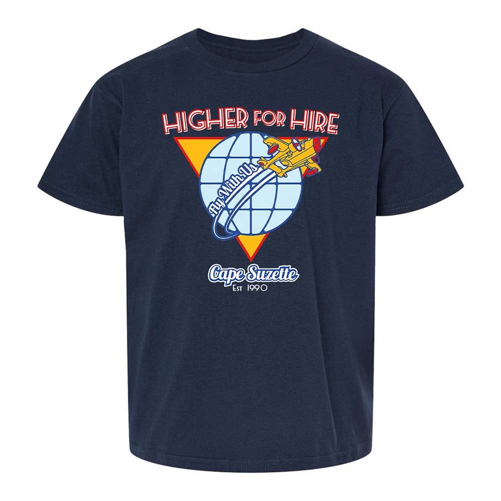 Higher For Hire - Navy - 2