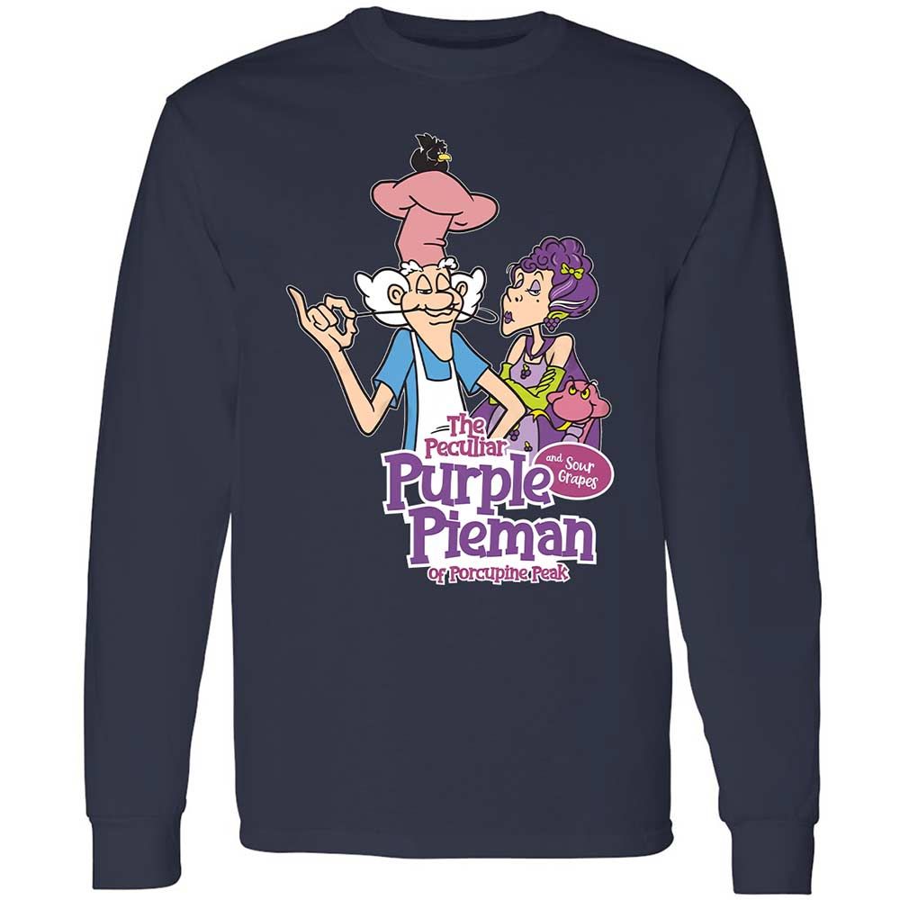 The Peculiar Purple Pie Man - Navy - 2