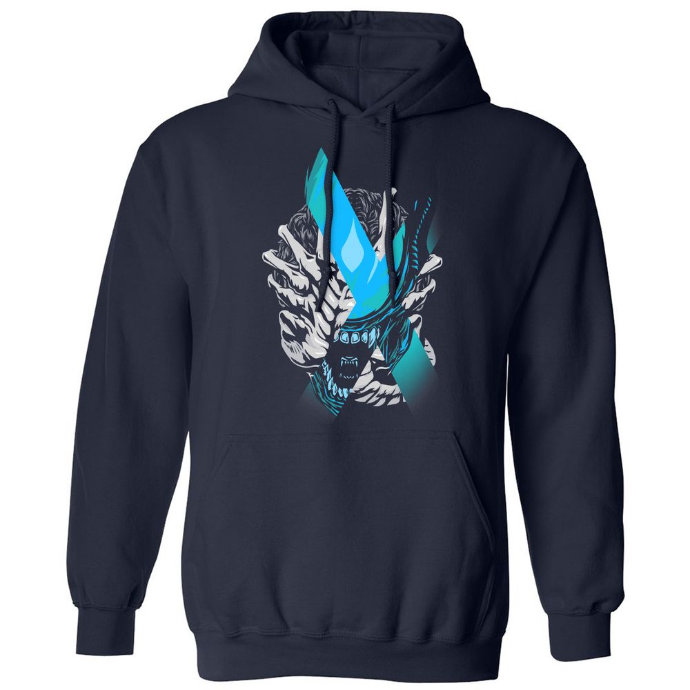 Classic Unisex Hoodie - QZR74K3Z - Navy - 2