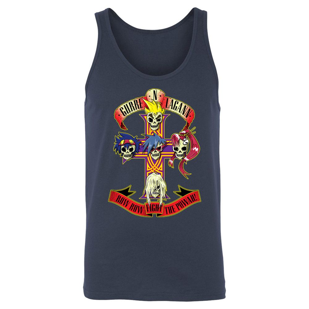 Unisex Jersey Tank - 1MRS4R6V - Navy - 2