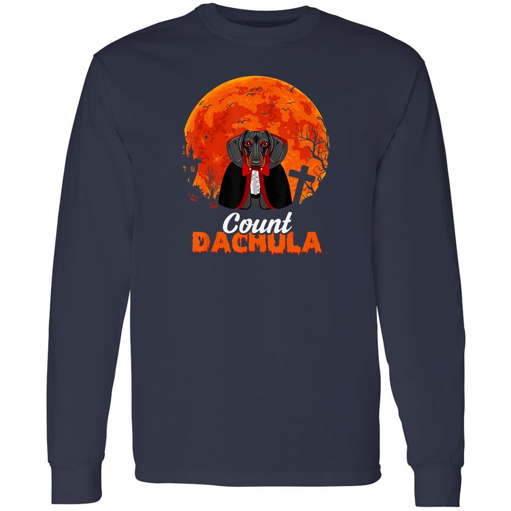Long Sleeve T-Shirt - GCDUXGSV - Navy - 2