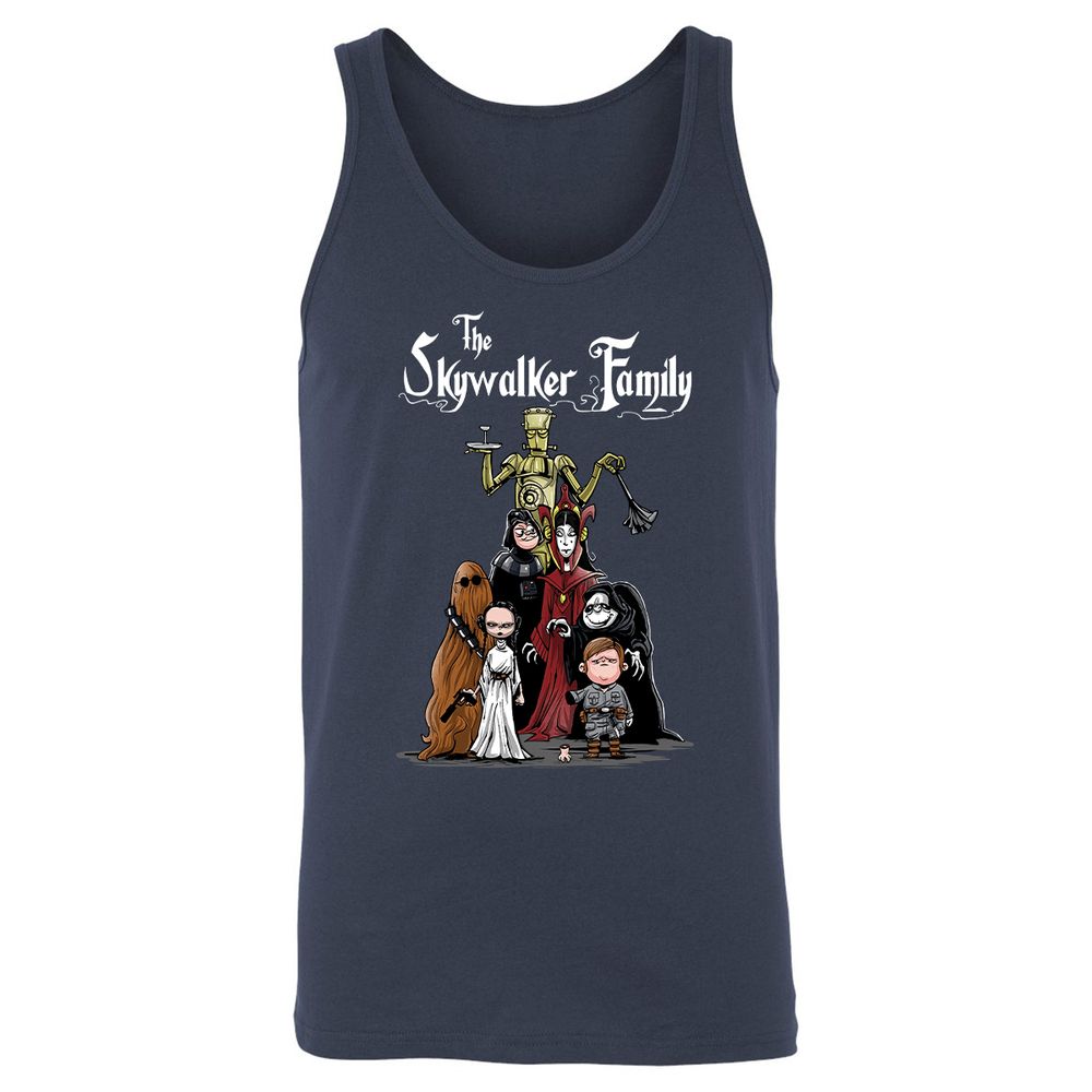 Unisex Jersey Tank - ZXUGA3RM - Navy - 2