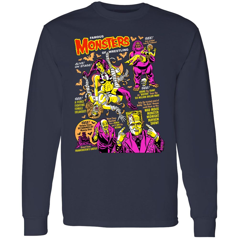 Long Sleeve T-Shirt - 77TL4MBJ - Navy - 2