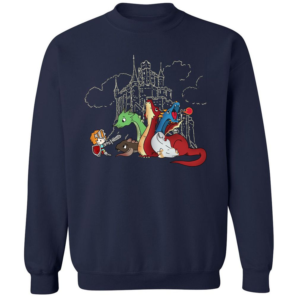 Classic Unisex Sweatshirt - 3F21793Z - Navy - 2