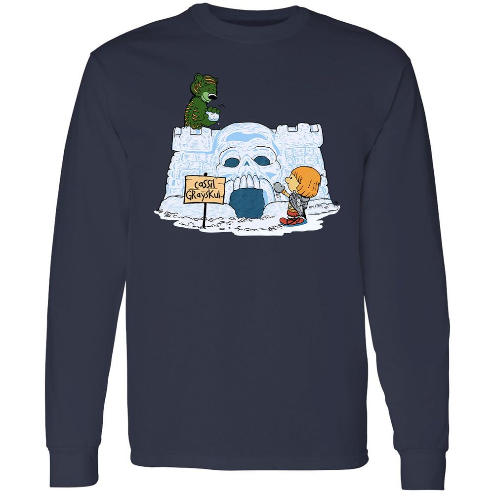 Long Sleeve T-Shirt - 3APBZ67B - Navy - 2