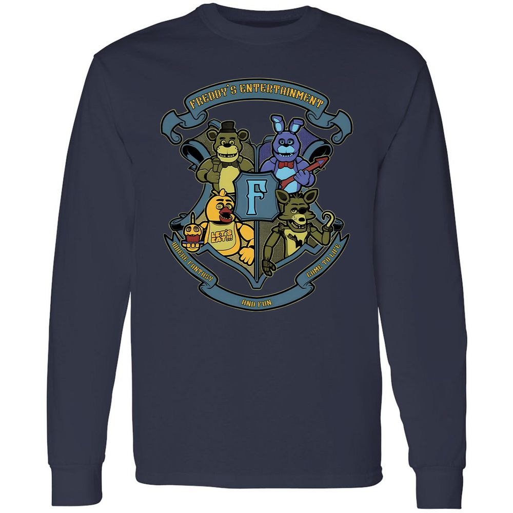 Long Sleeve T-Shirt - HY37U96H - Navy - 2