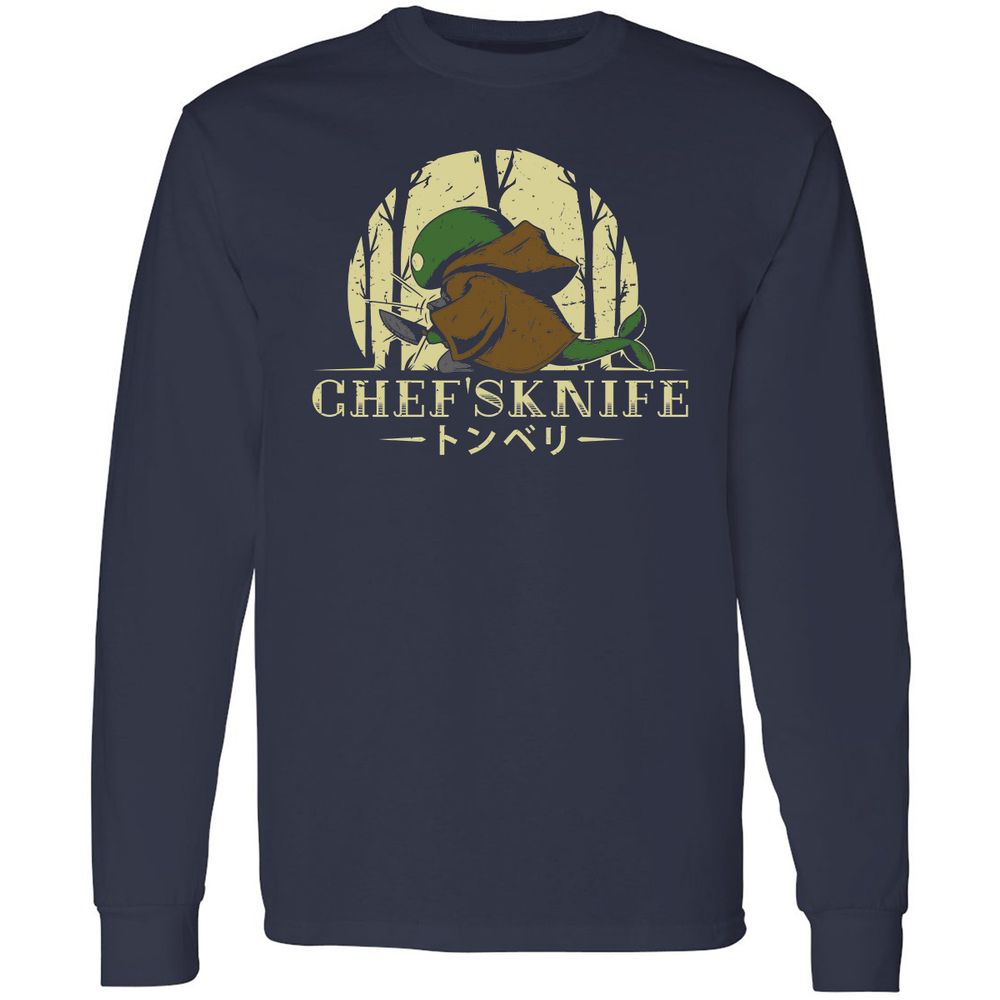 Long Sleeve T-Shirt - XKT67RTD - Navy - 2