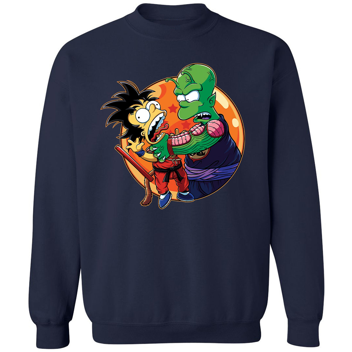 Classic Unisex Sweatshirt - AE9Q5X1D - Navy - 2