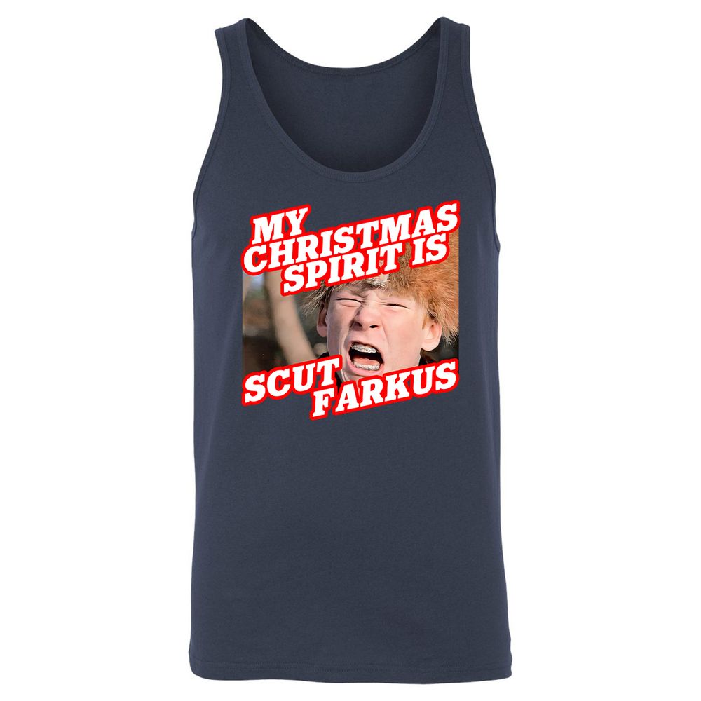 Unisex Jersey Tank - GWJRWVJW - Navy - 2