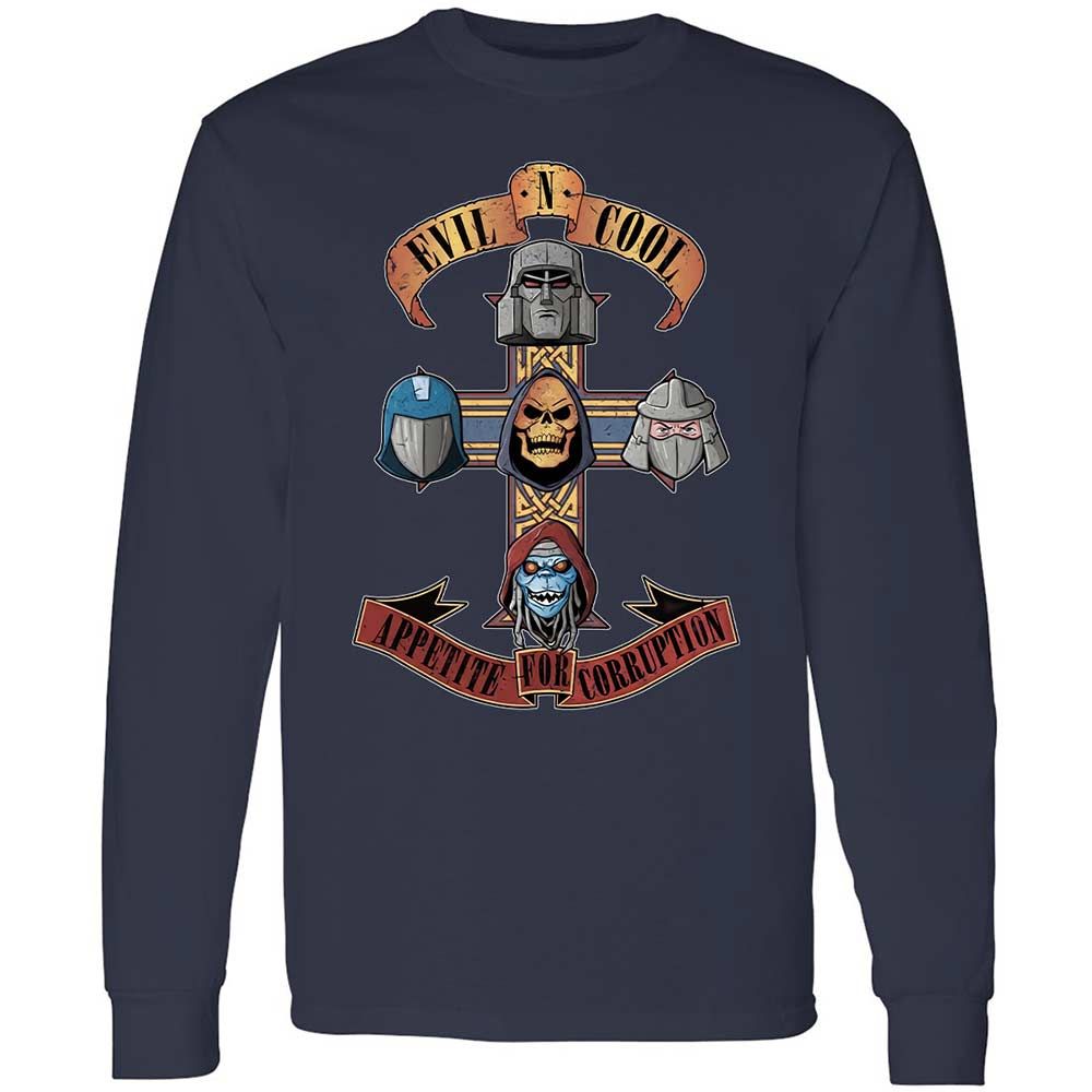 Long Sleeve T-Shirt - SLBWFDHL - Navy - 2