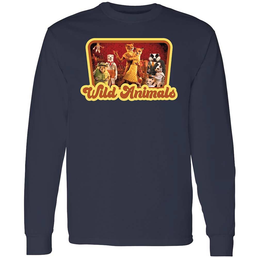 Wild Animals - Navy - 2