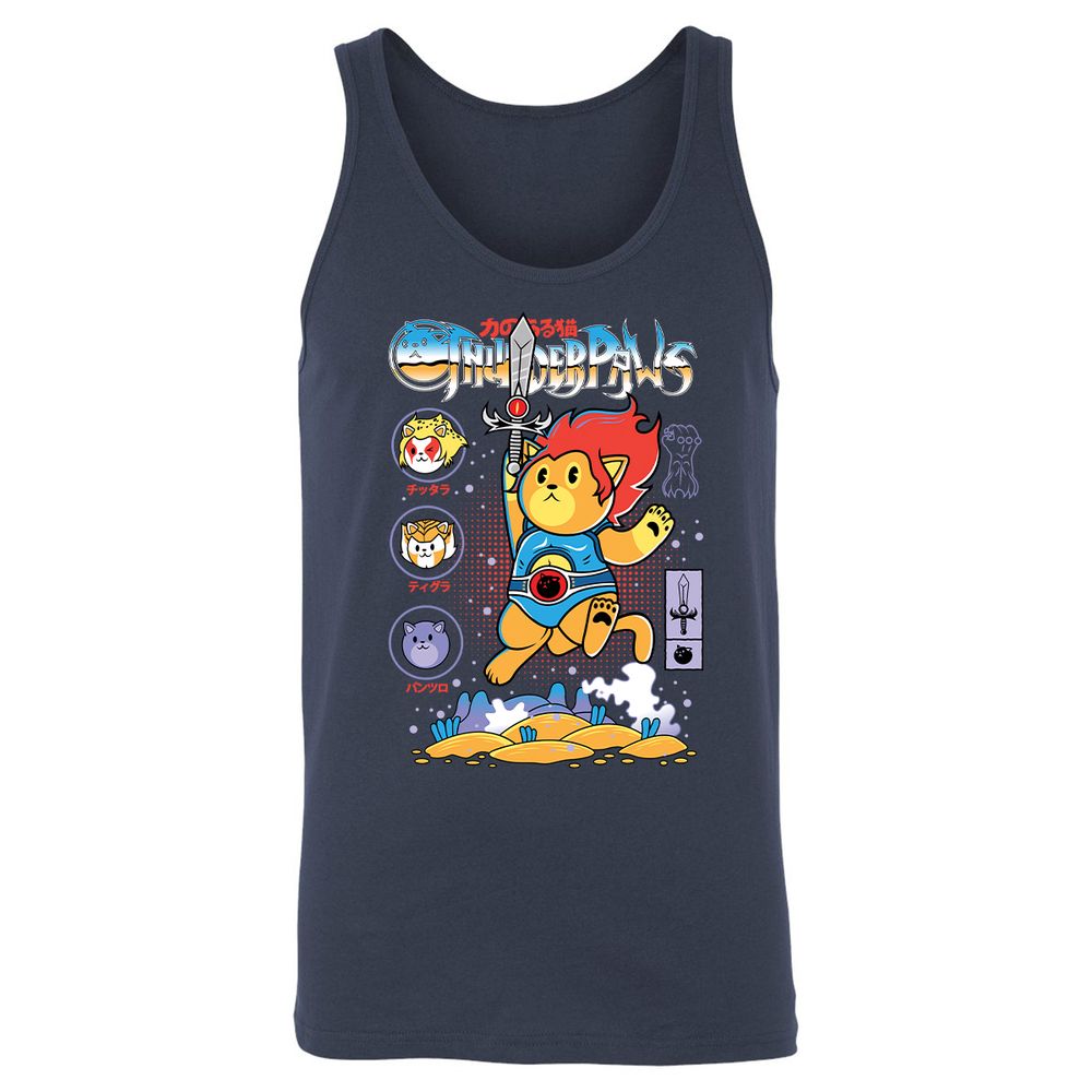 Unisex Jersey Tank - J41N7B9X - Navy - 2