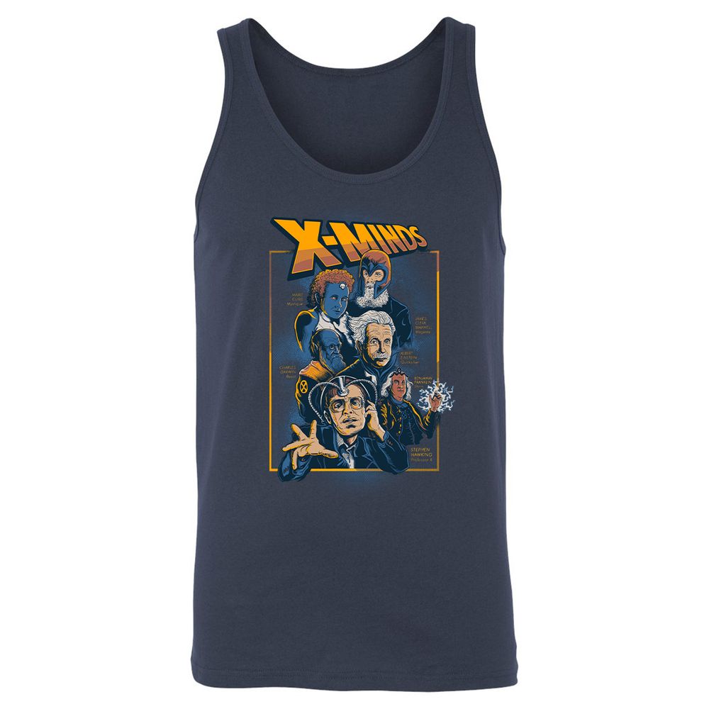 Unisex Jersey Tank - ETT4W7LP - Navy - 2
