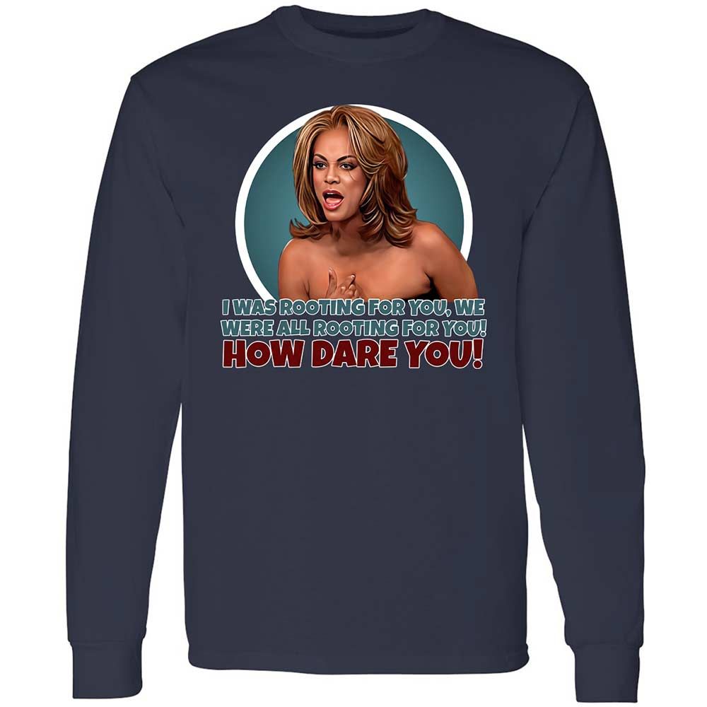 How dare you - Navy - 2
