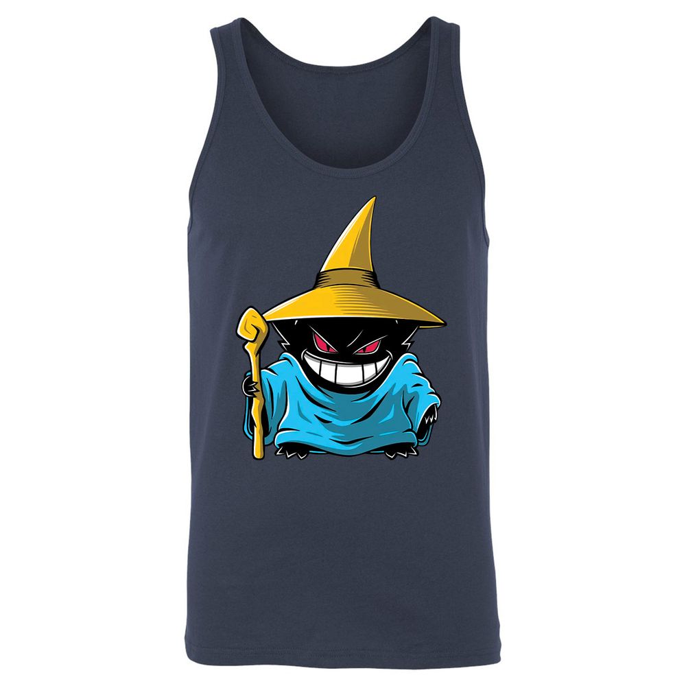 Unisex Jersey Tank - Black - Navy - 2