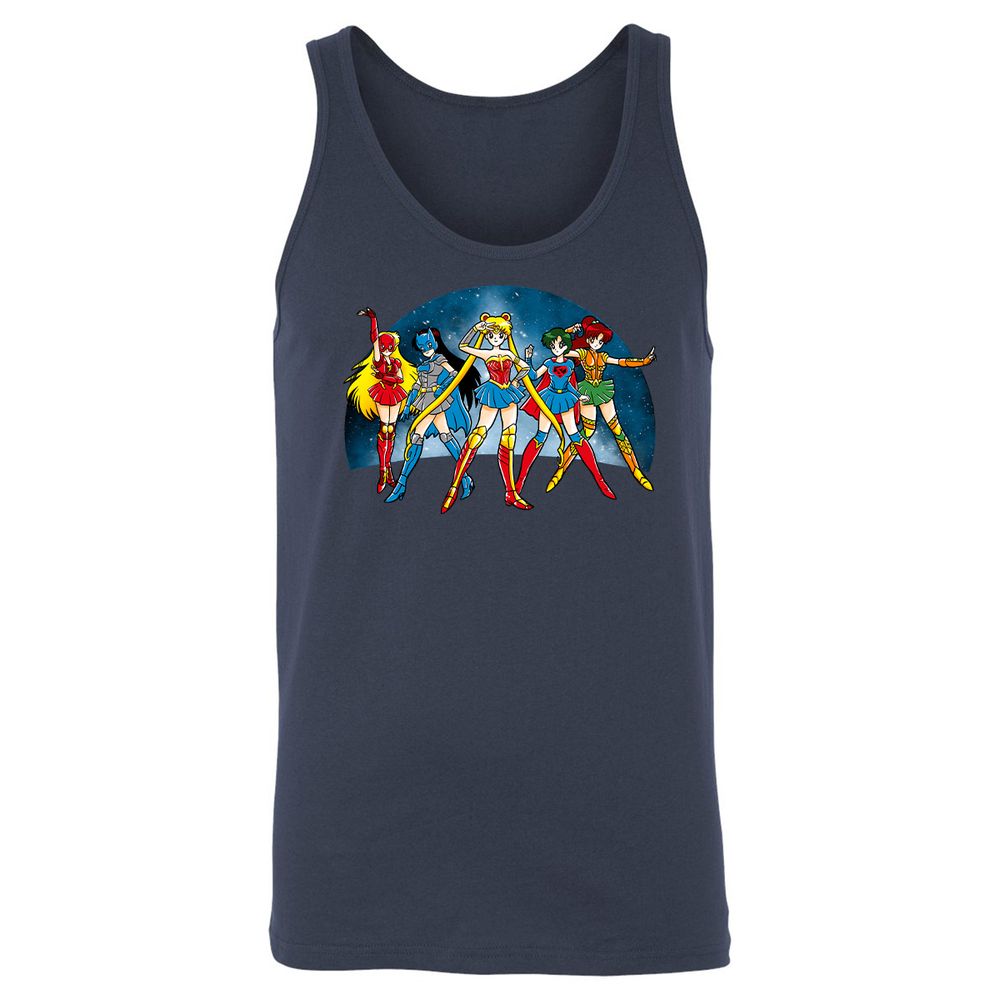 Unisex Jersey Tank - B2GNLHF8 - Navy - 2