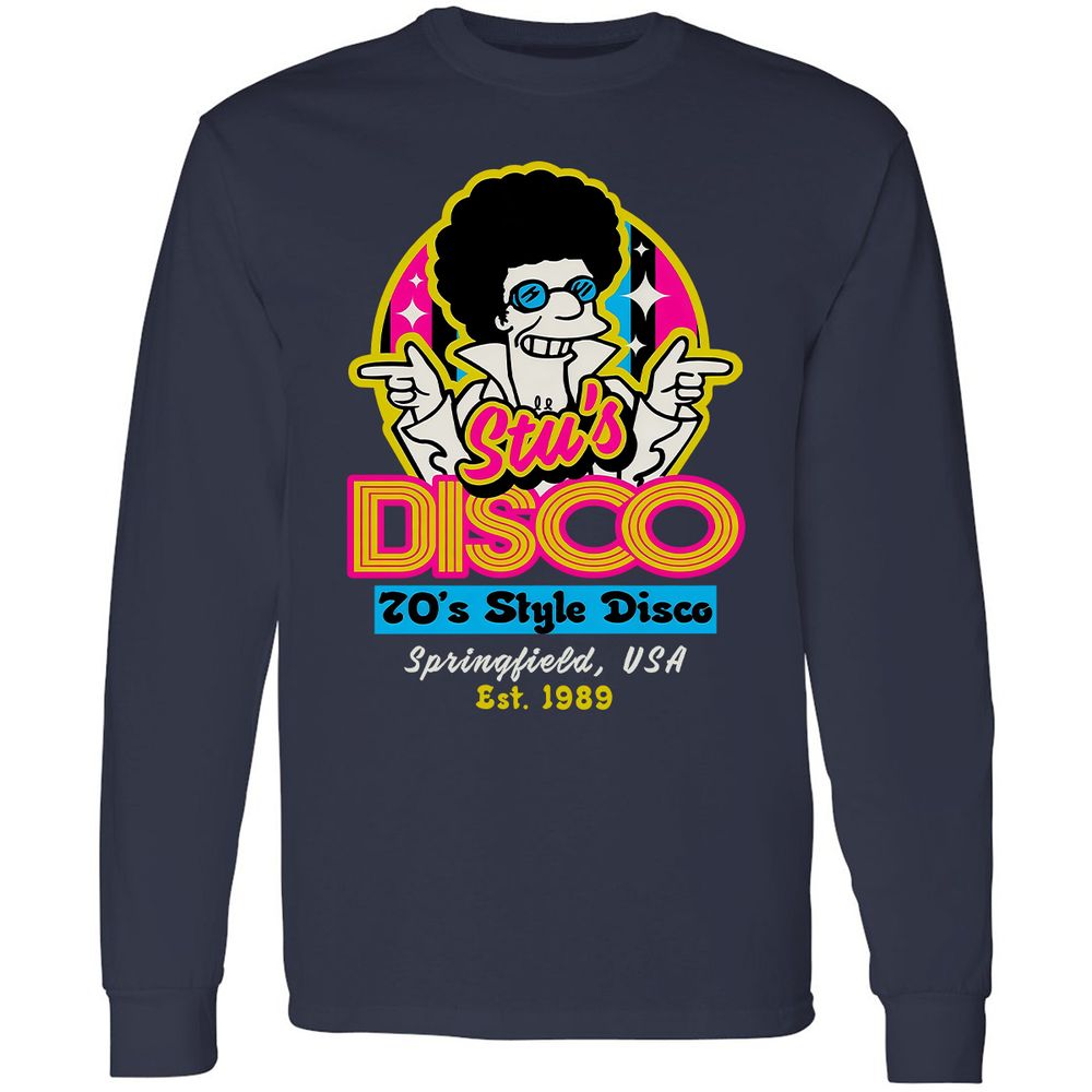 Long Sleeve T-Shirt - 4YNTUNGS - Navy - 2