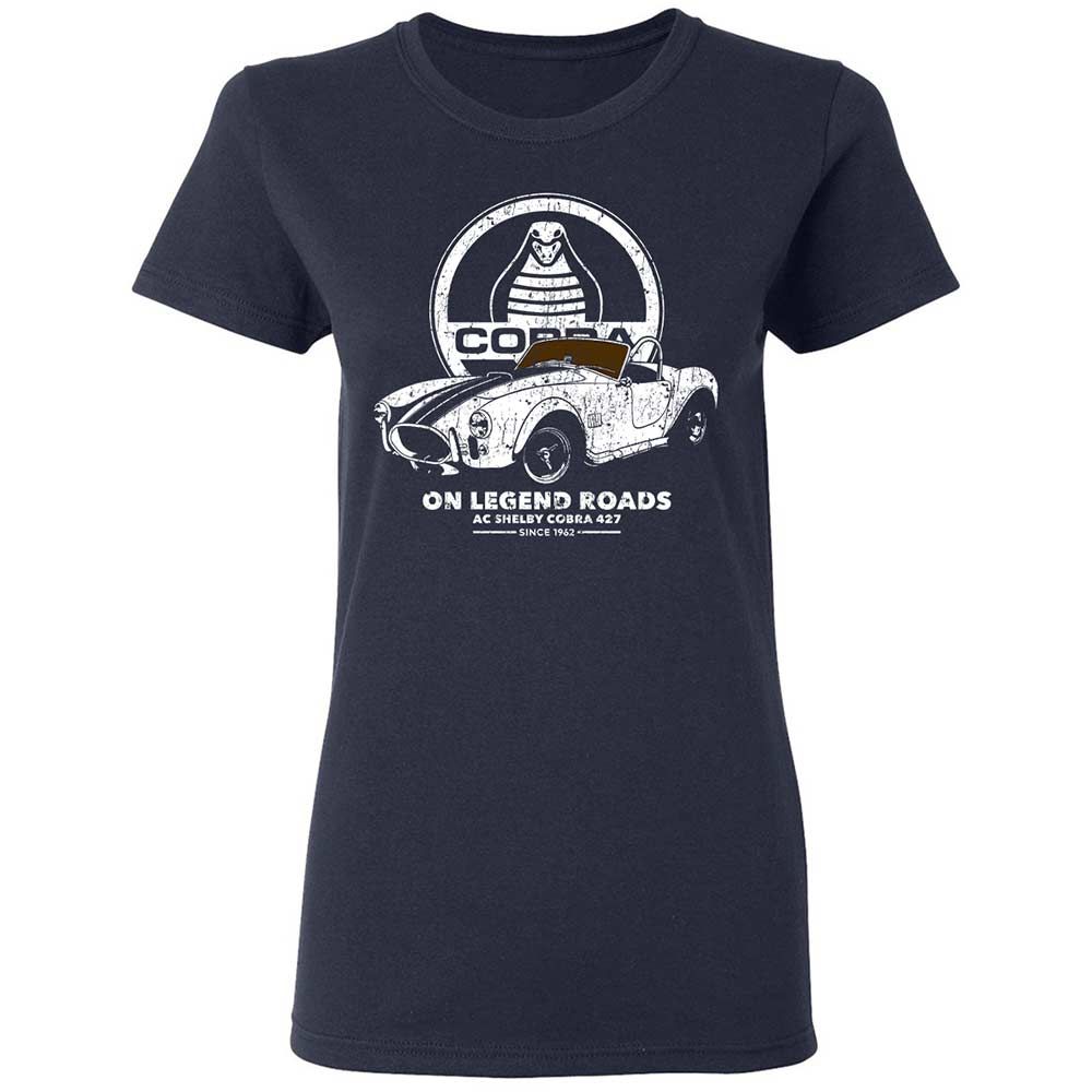 Women's T-Shirt - LJBQSNKH - Navy - 2
