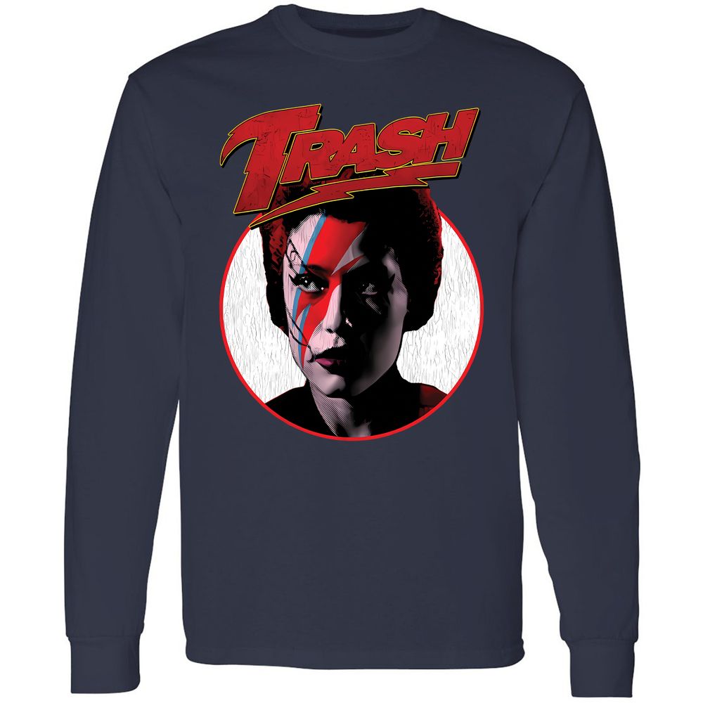 Long Sleeve T-Shirt - 78BLAHGT - Navy - 2