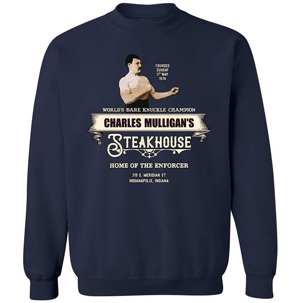 Classic Unisex Sweatshirt - 8B969C6N - Navy - 2