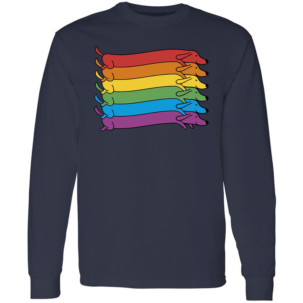Long Sleeve T-Shirt - H9QWU9MD - Navy - 2