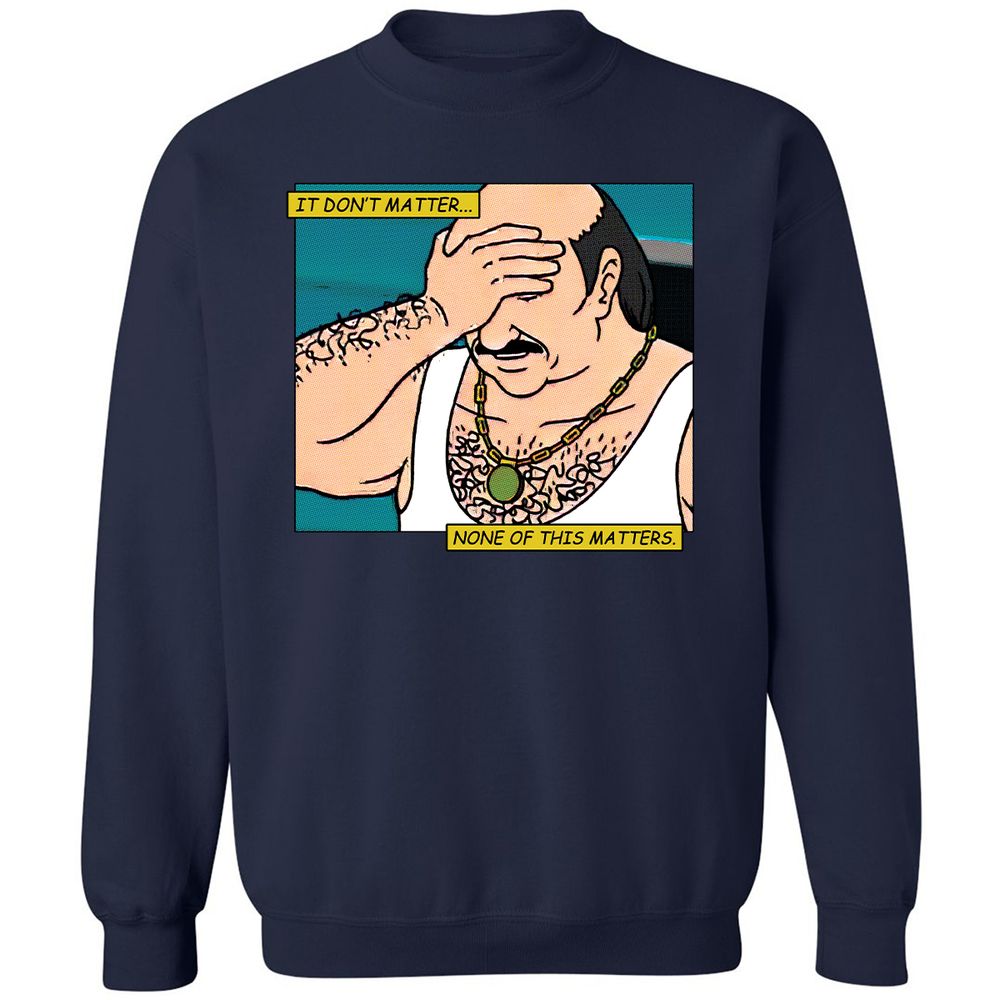 Classic Unisex Sweatshirt - HDRU38MB - Navy - 2