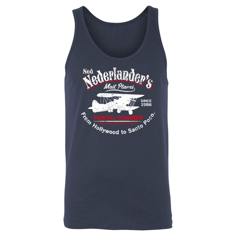 Unisex Jersey Tank - 4KLF7WQW - Navy - 2