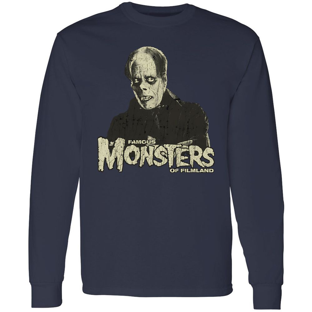 Long Sleeve T-Shirt - V2W23Z7W - Navy - 2