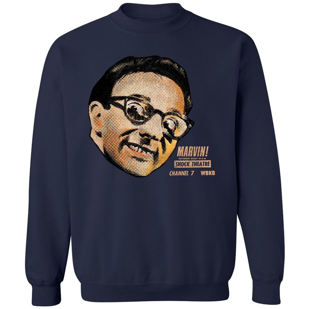 Classic Unisex Sweatshirt - 8T1HZ4QX - Navy - 2