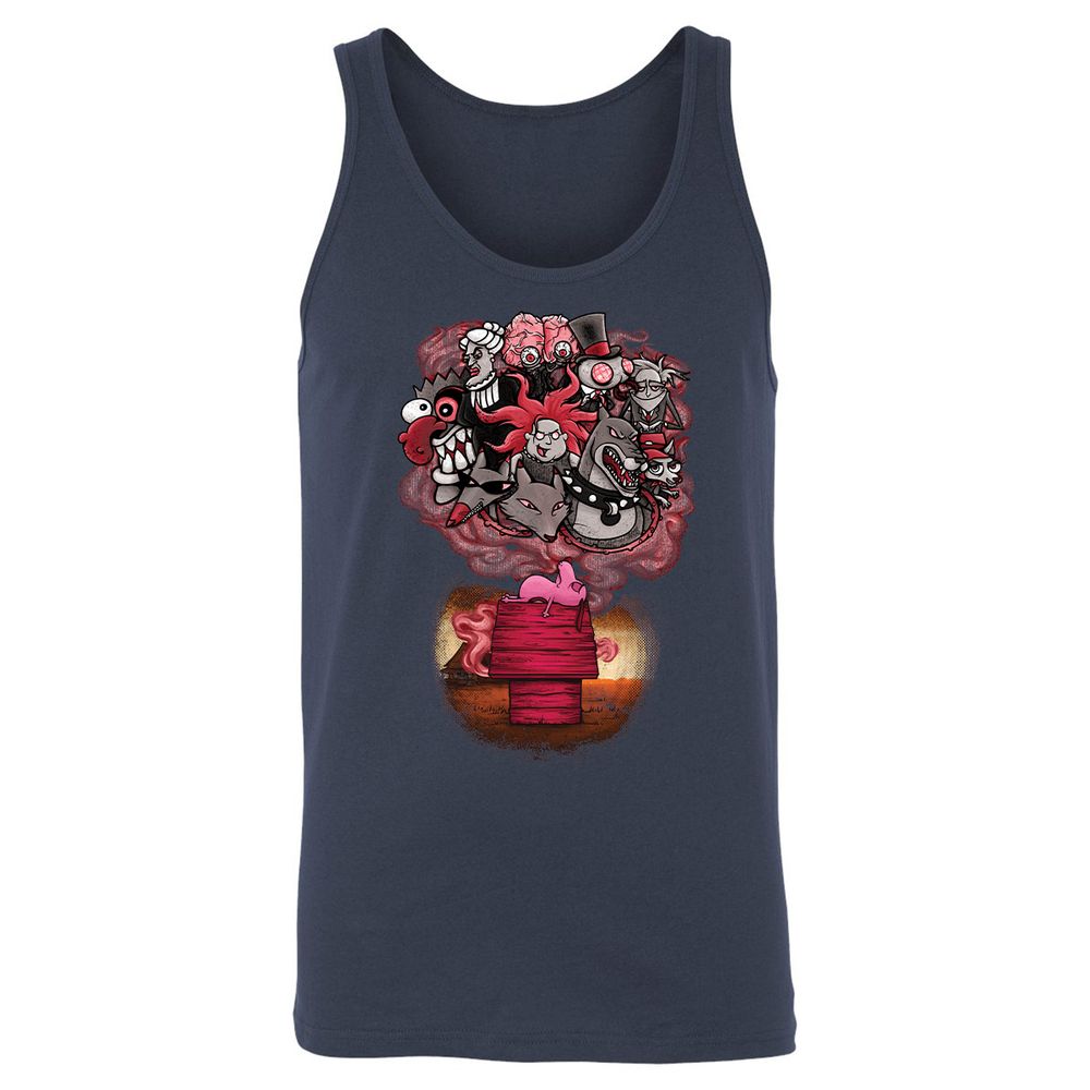 Unisex Jersey Tank - 57BUDSR7 - Navy - 2