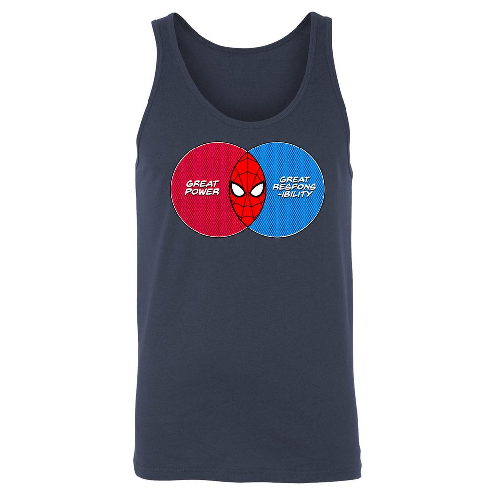 Unisex Jersey Tank - HF3TCXM6 - Navy - 2