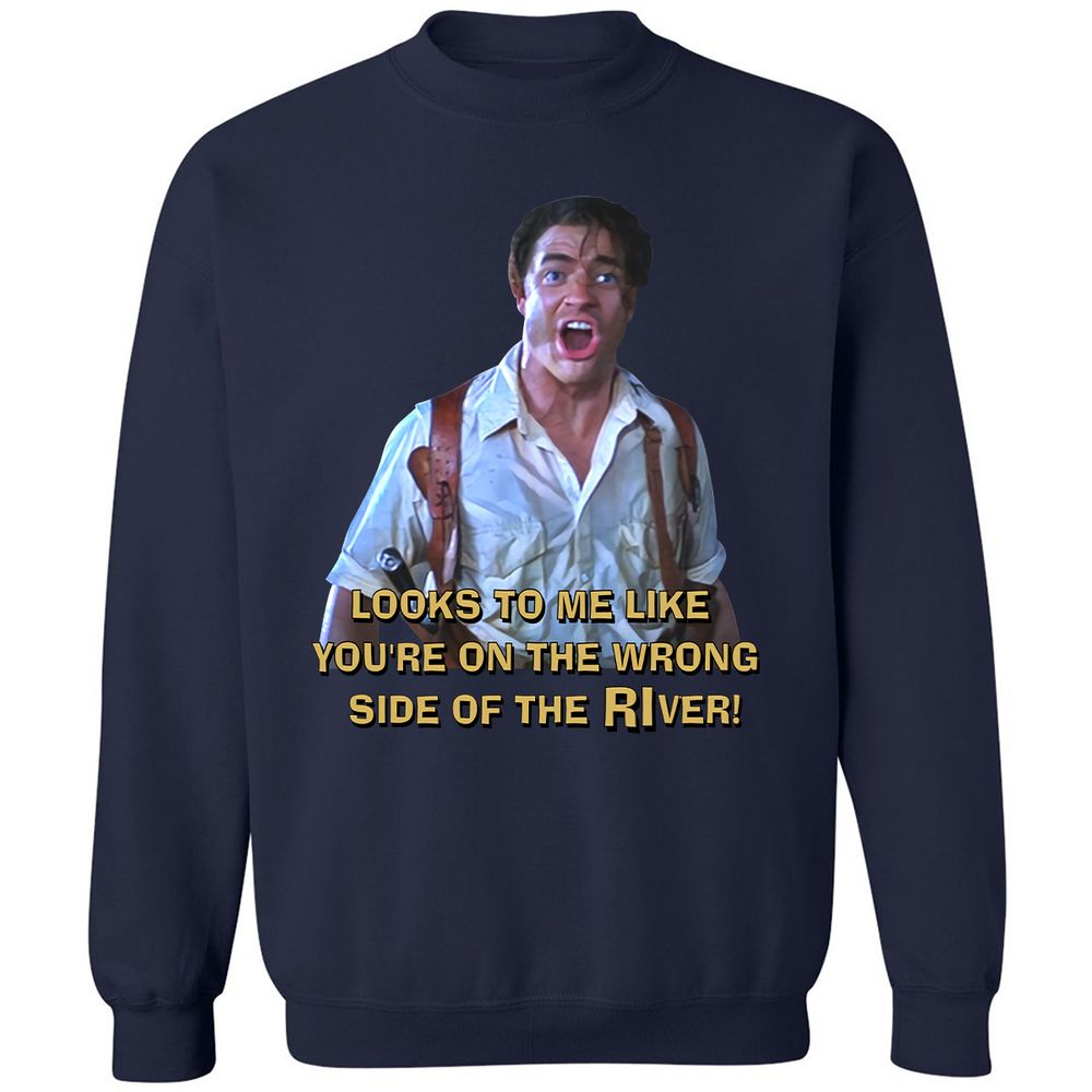 Classic Unisex Sweatshirt - Y9H5DXX2 - Navy - 2